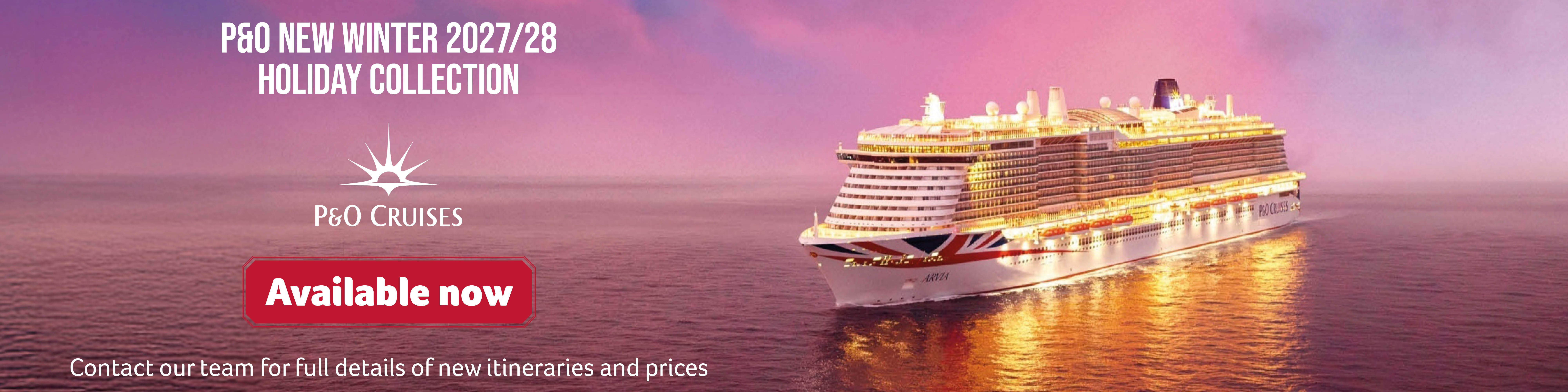 P&O Cruises Winter 2027/28