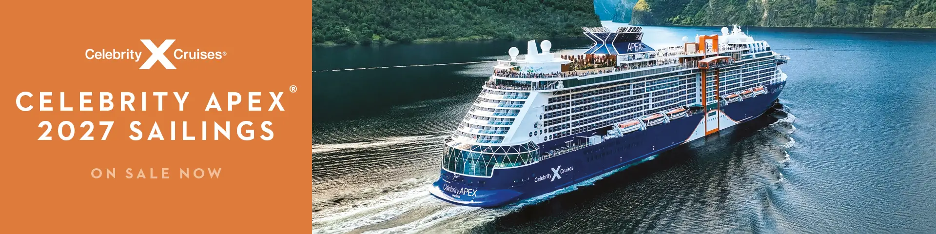 Celebrity Apex’s 2027 Sailings