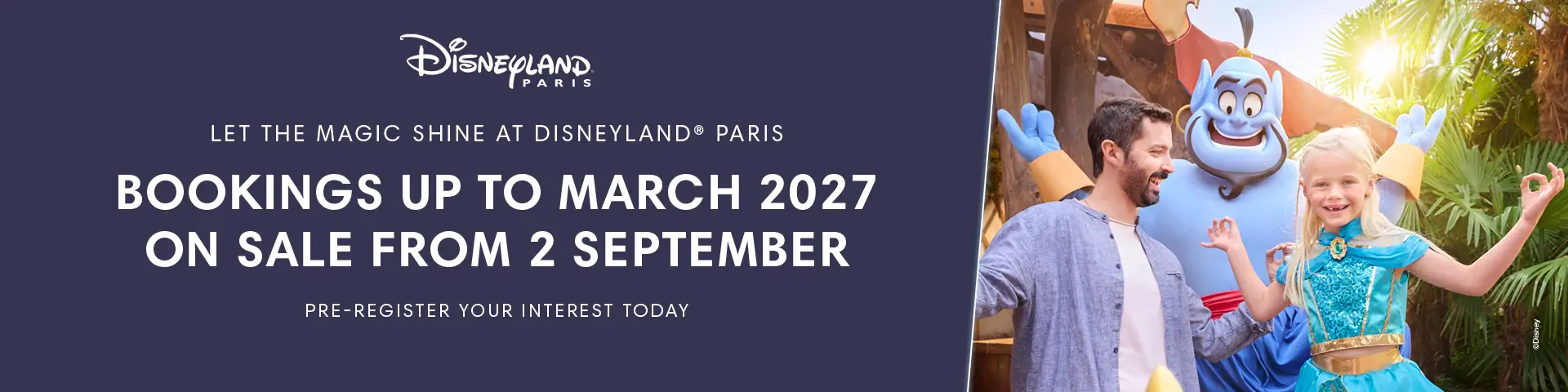 Disneyland Paris Pre-Reg