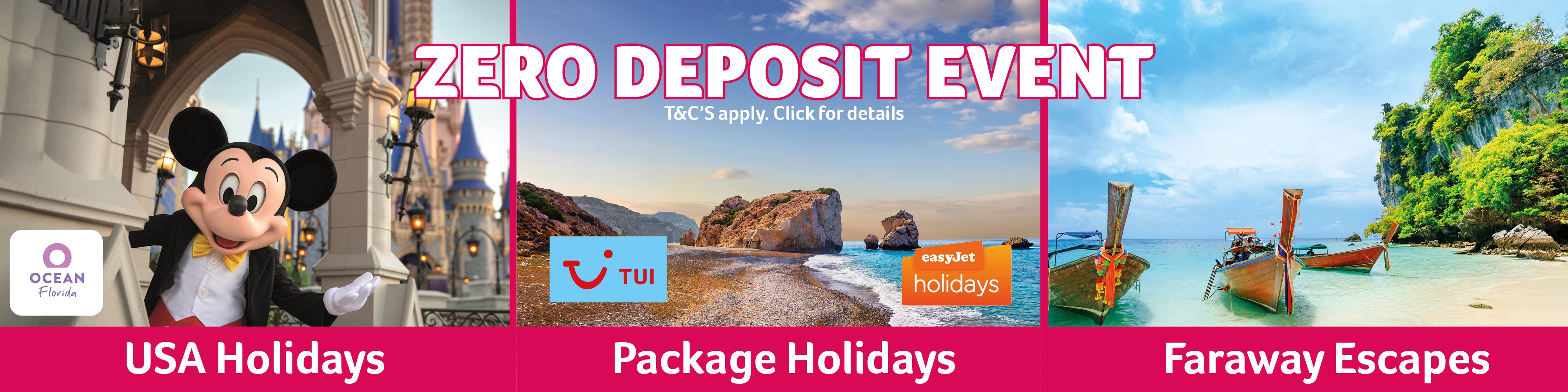 Zero Deposit Event